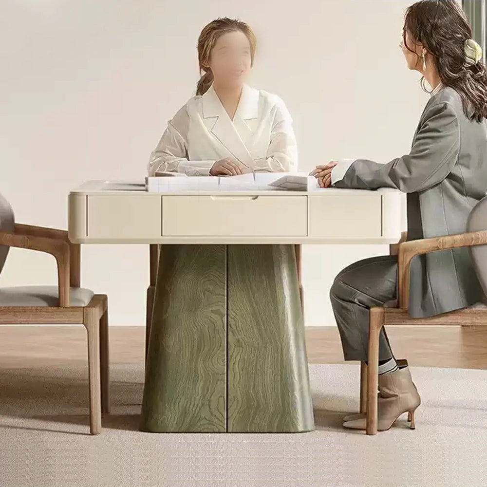 HEXJON 96.2cm Automatic Mahjong Table/Dining Table Low-frequency Noise Reduction