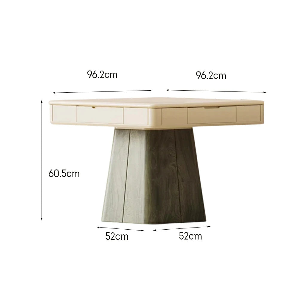 HEXJON 96.2cm Automatic Mahjong Table/Dining Table Low-frequency Noise Reduction