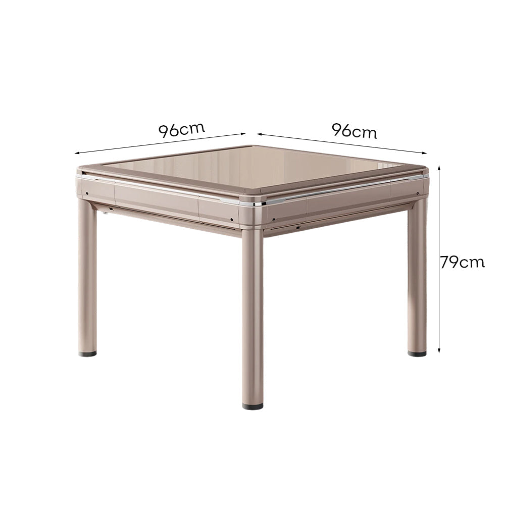 HEXJON DT72  Automatic Mahjong Table/Dining Table with Cover, Cup Holders, Ashtrays, Storage Boxes