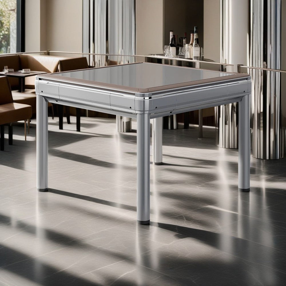 HEXJON DT72  Automatic Mahjong Table/Dining Table with Cover, Cup Holders, Ashtrays, Storage Boxes