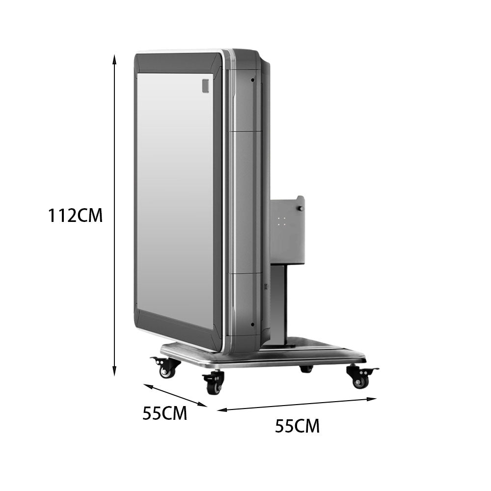 HEXJON K72 Champagne & Grey Multifunctional Automatic Mahjong Table-Champagne