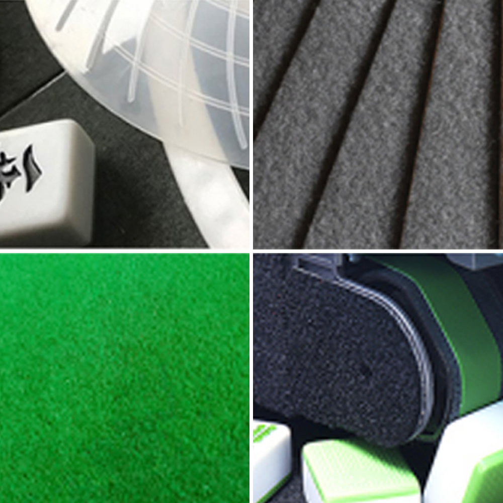 HEXJON Q72 Champagne & Grey Multifunctional Automatic Mahjong Table