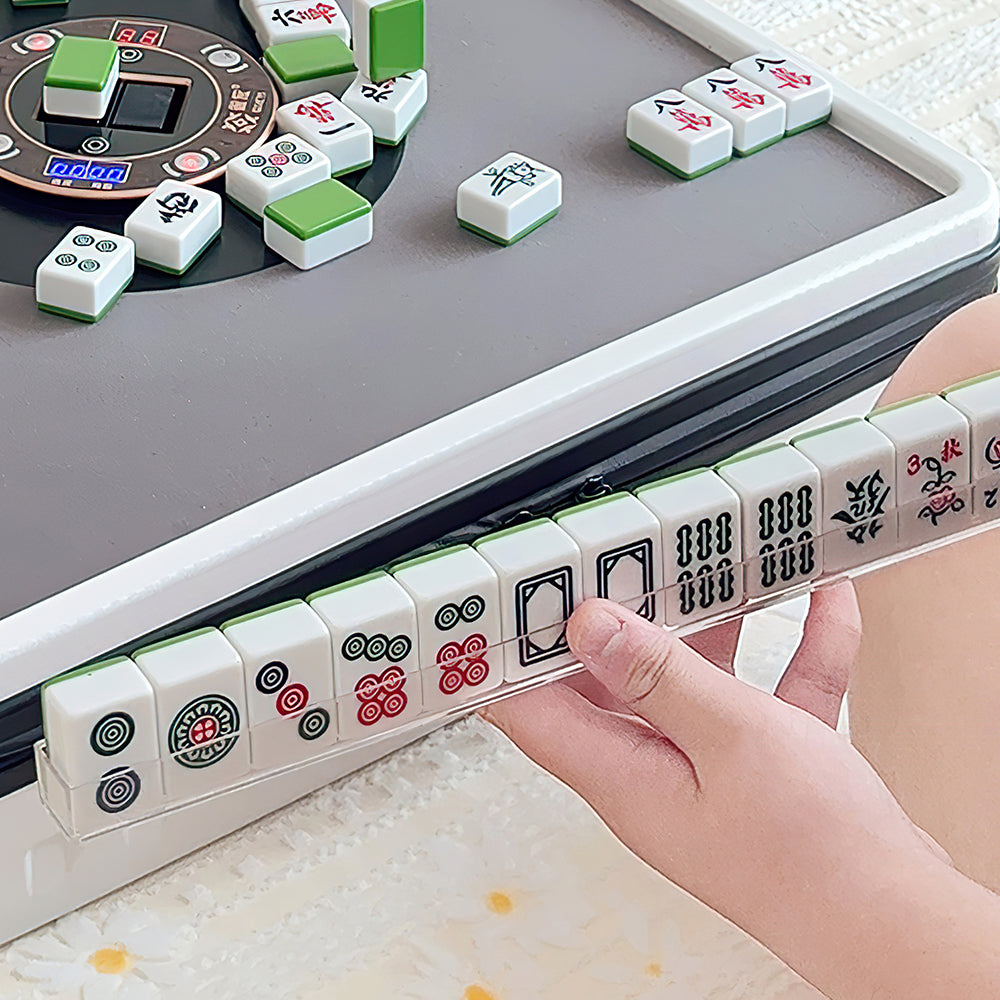 HEXJON ST Portable Hand-Carried Automatic Mahjong Table Perfect for Travel and Outdoor Fun