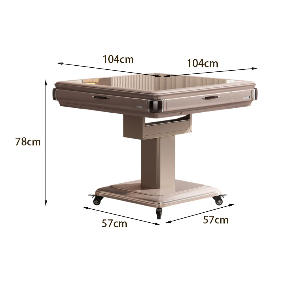 HEXJON X6 Champagne & Grey Multifunctional Automatic Mahjong Table
