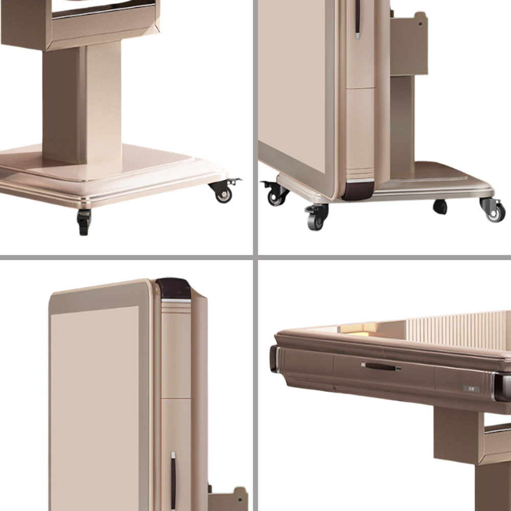 HEXJON X6 Champagne & Grey Multifunctional Automatic Mahjong Table