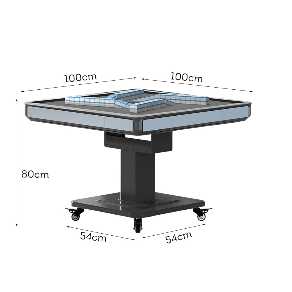 HEXJON XXFD Low Noise Foldable Automatic Mahjong Table With Cover and Storage Boxes