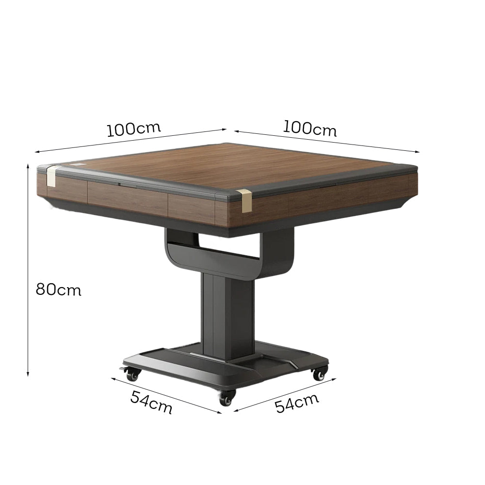 HEXJON XXFD Low Noise Foldable Automatic Mahjong Table With Cover and Storage Boxes