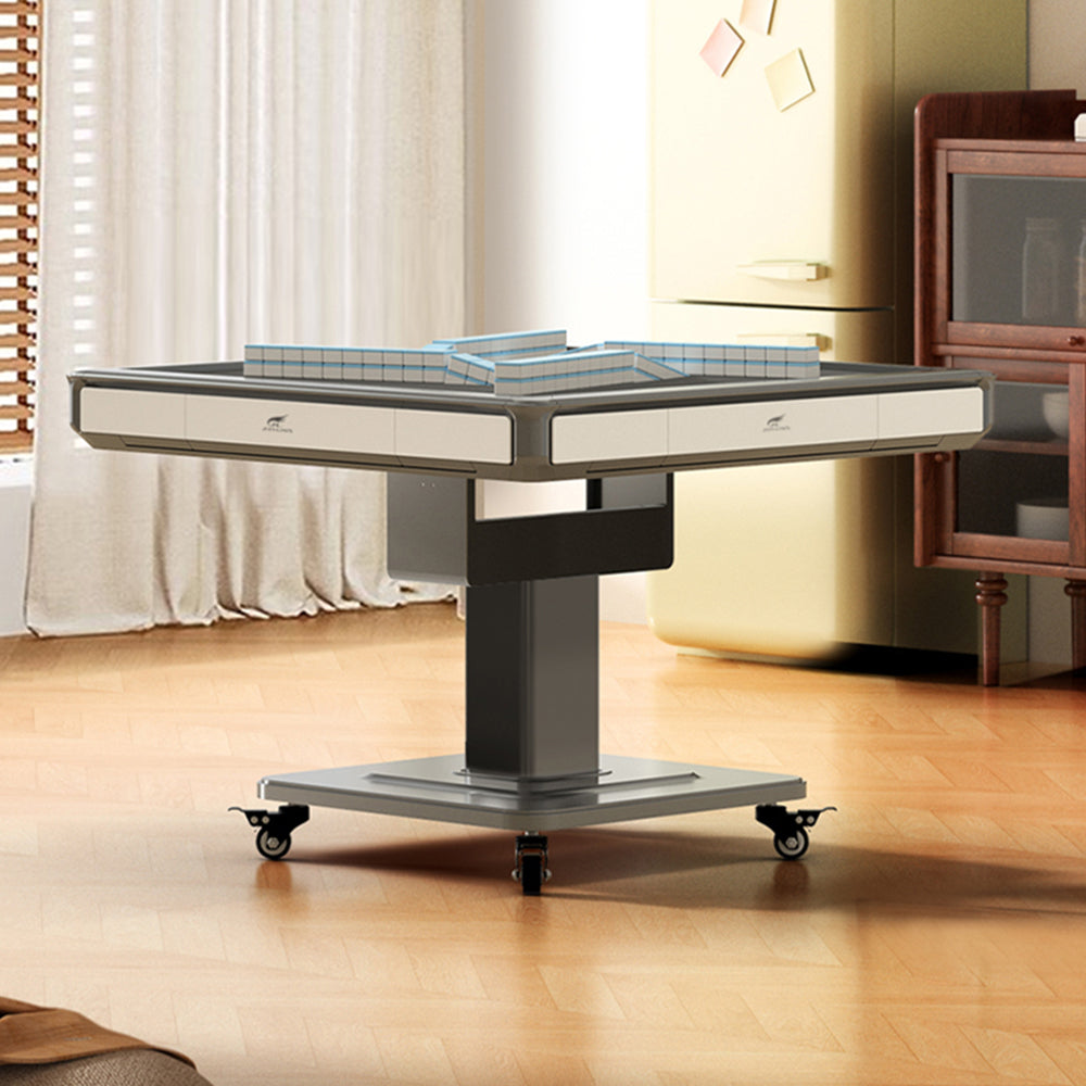 HEXJON XXFD Low Noise Foldable Automatic Mahjong Table With Cover and Storage Boxes