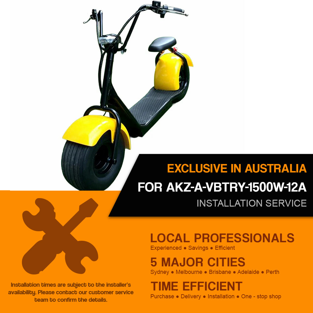 Installation Service For : AKZ-A-VBTRY-1500W-12A