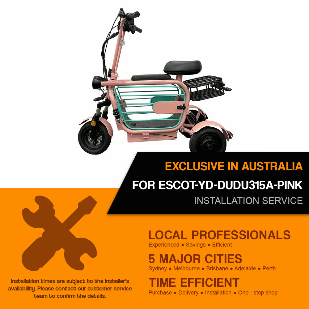Installation Service For : ESCOT-YD-DUDU315A-PINK