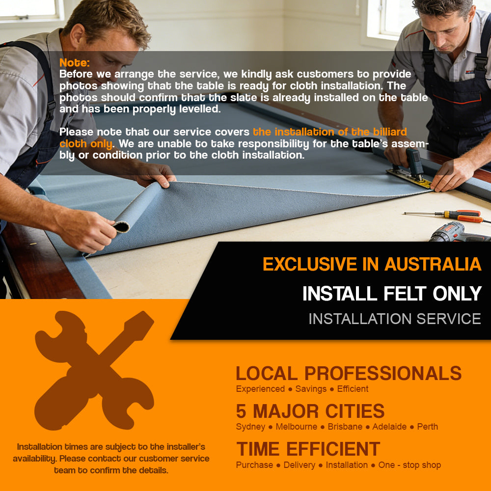 Installation Service For : Felt Installation Service Only