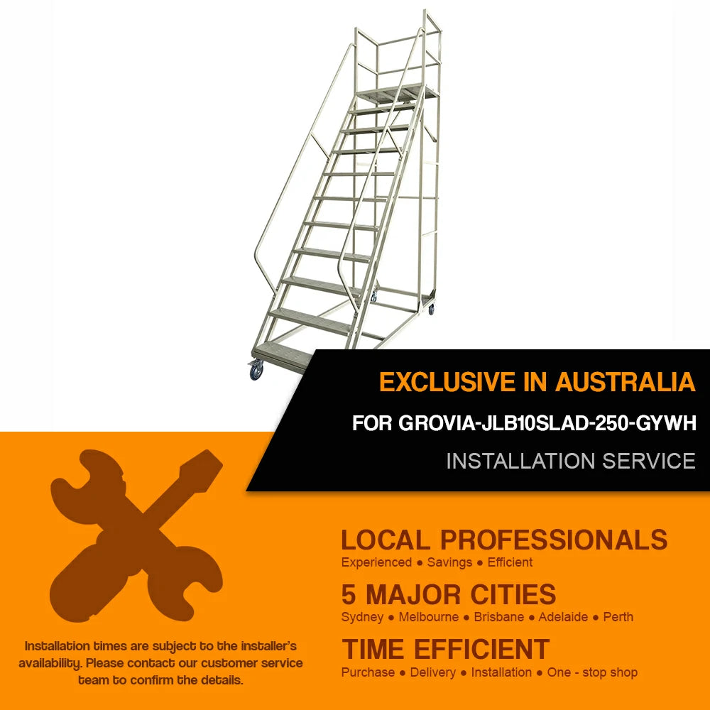 Installation Service For : GROVIA-JLB10SLAD-250-GYWH