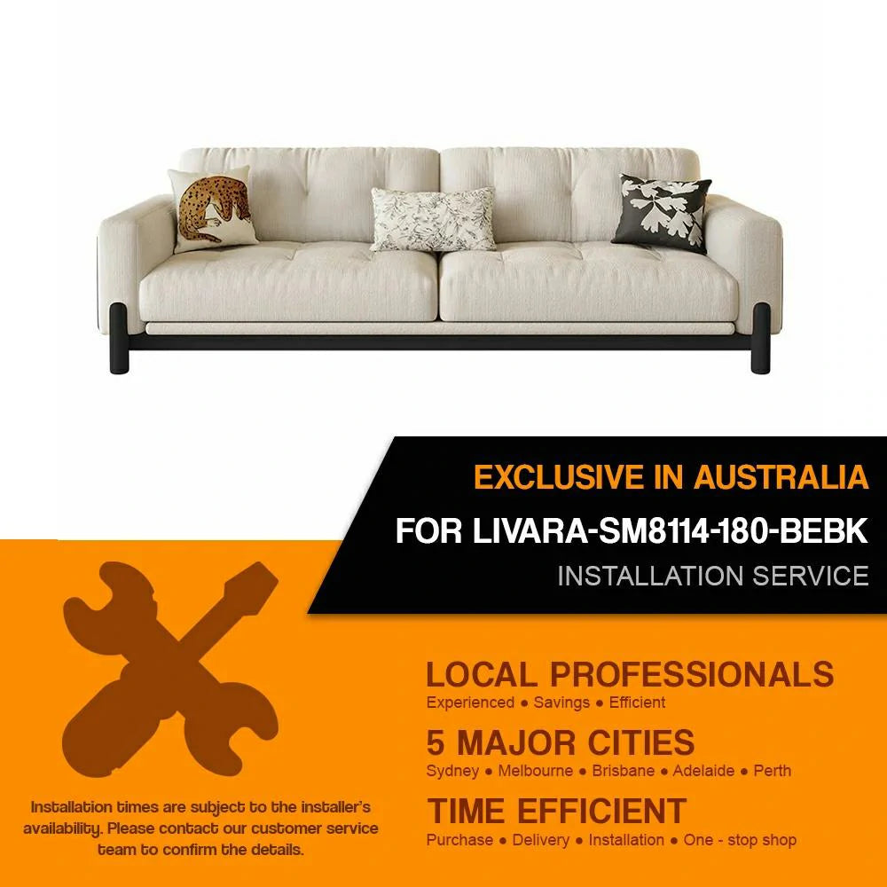 Installation Service For : INS-LIVARA-SM8114-180-BEBK