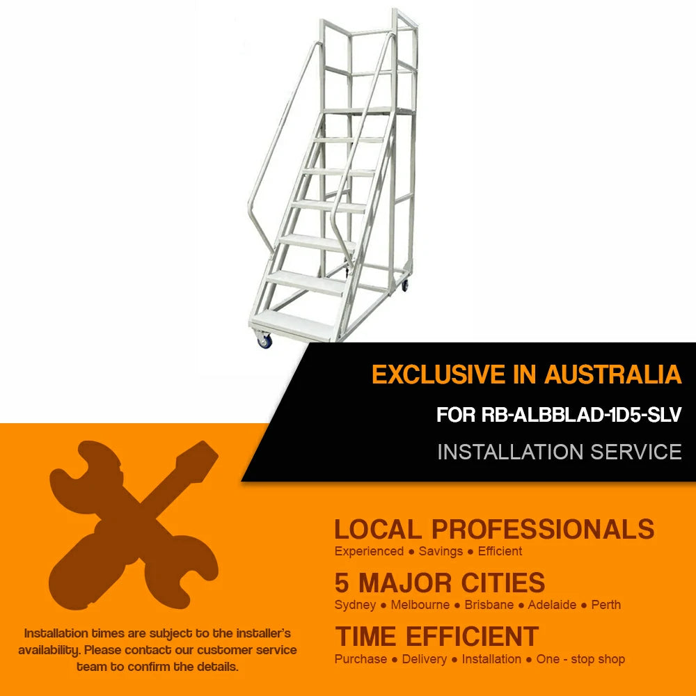 Installation Service For : RB-ALBBLAD-1D5-SLV