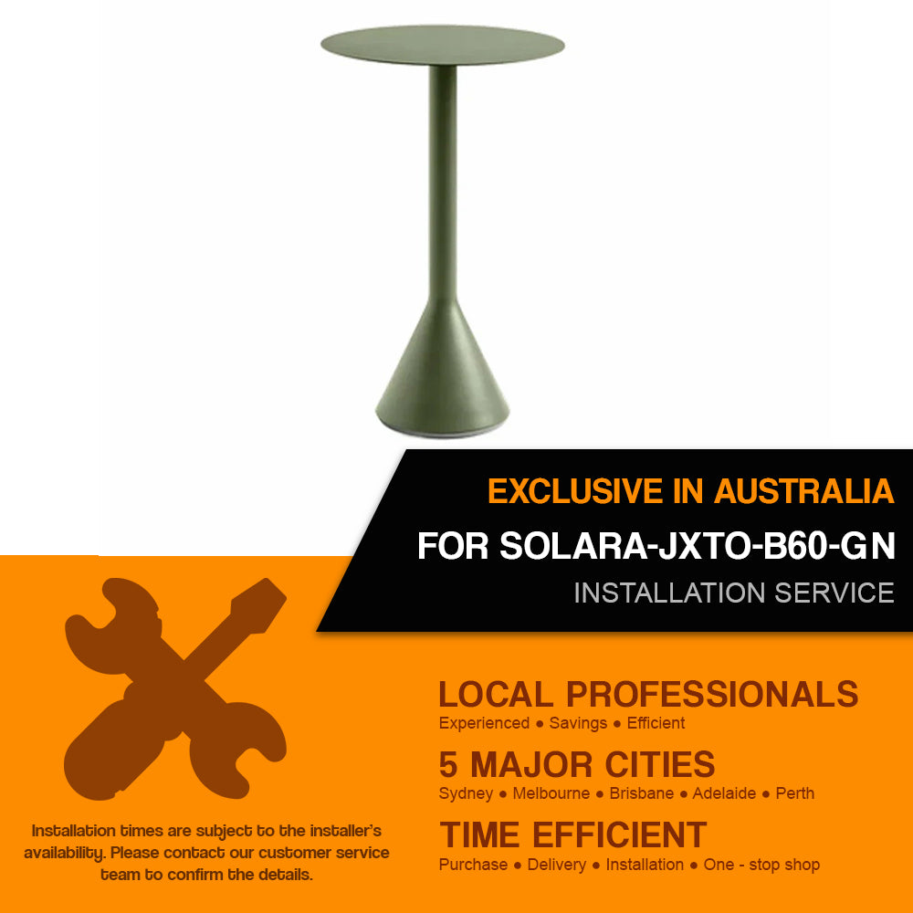 Installation Service For : SOLARA-JXTO-B60-GN