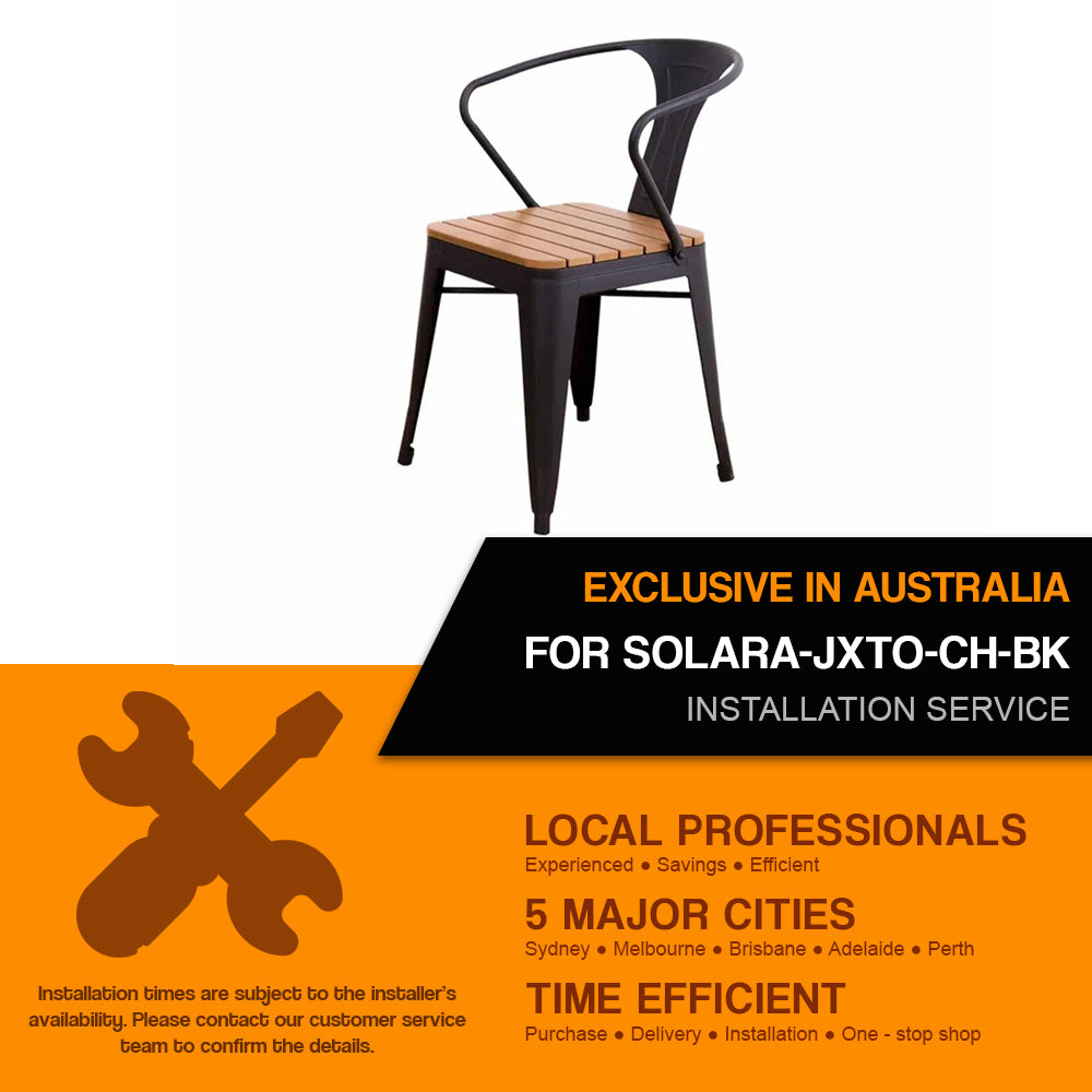 Installation Service For : SOLARA-JXTO-CH-BK