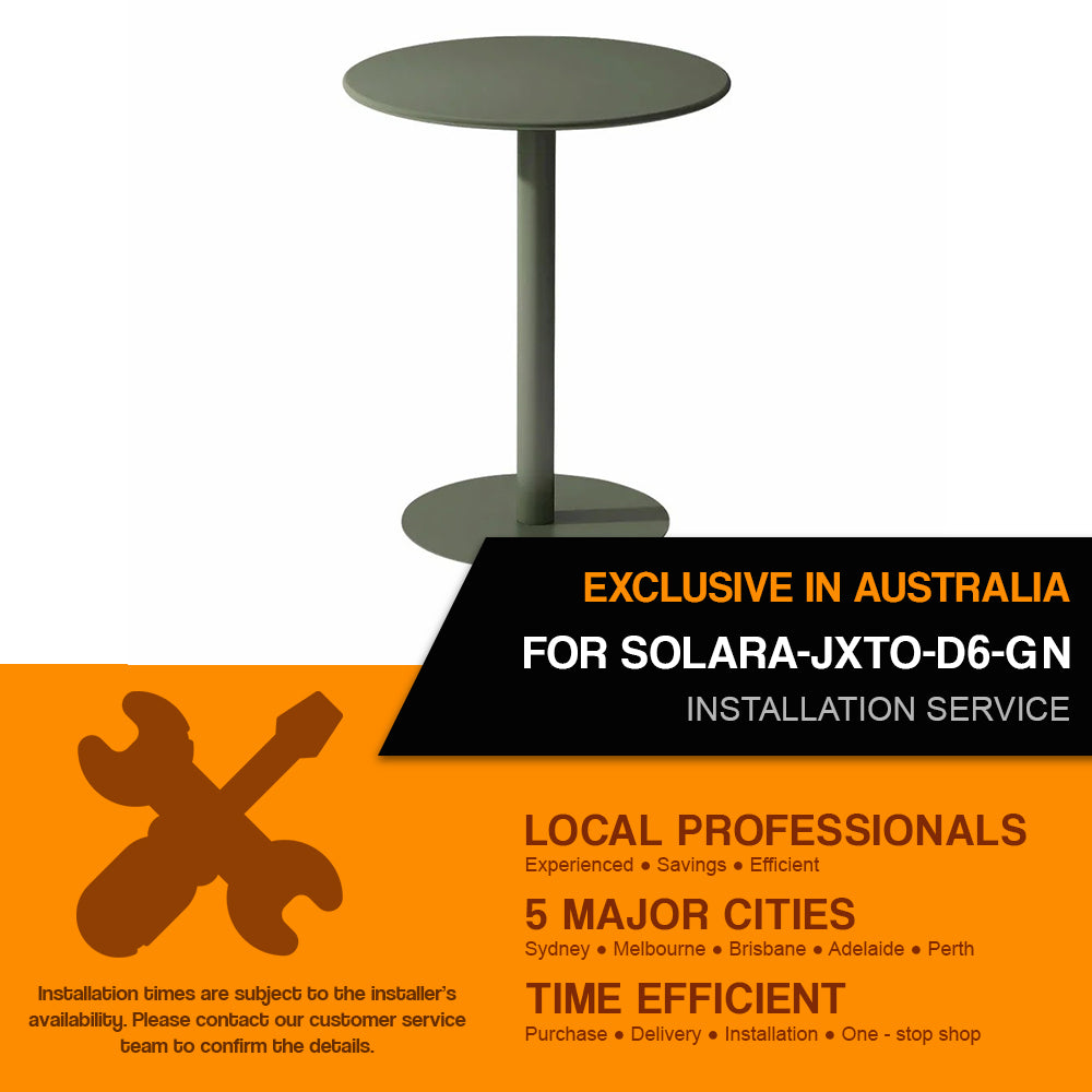 Installation Service For : SOLARA-JXTO-D6-GN