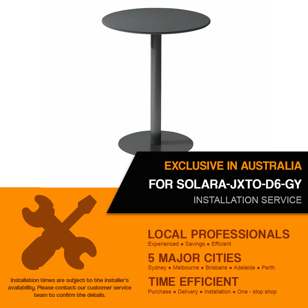 Installation Service For : SOLARA-JXTO-D6-GY