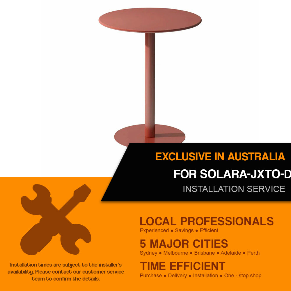Installation Service For : SOLARA-JXTO-D6-RD