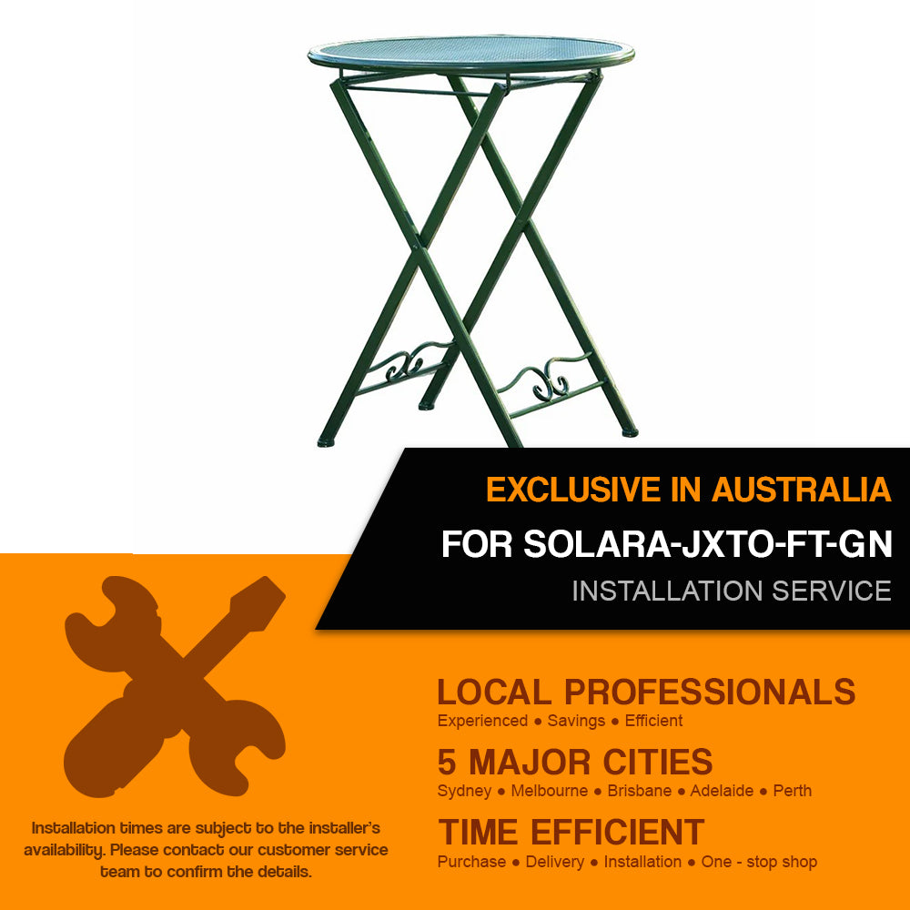 Installation Service For : SOLARA-JXTO-FT-GN