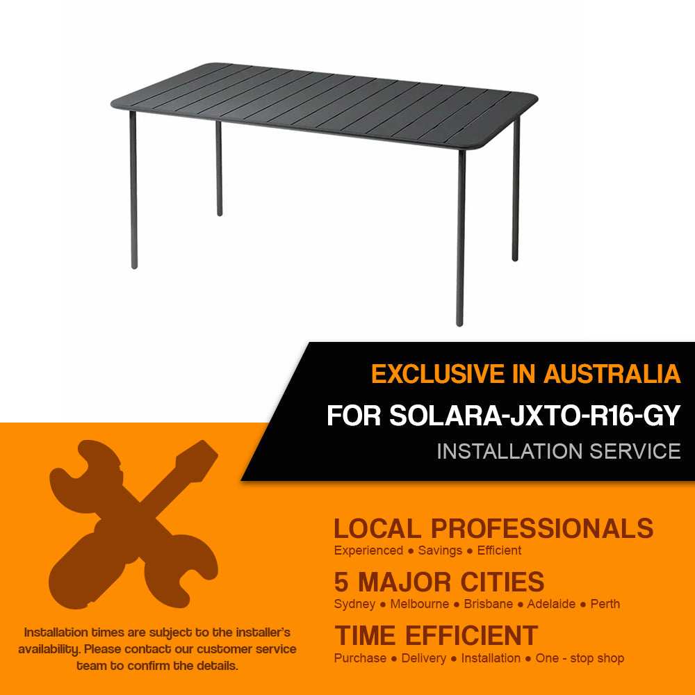 Installation Service For : SOLARA-JXTO-R16-GY