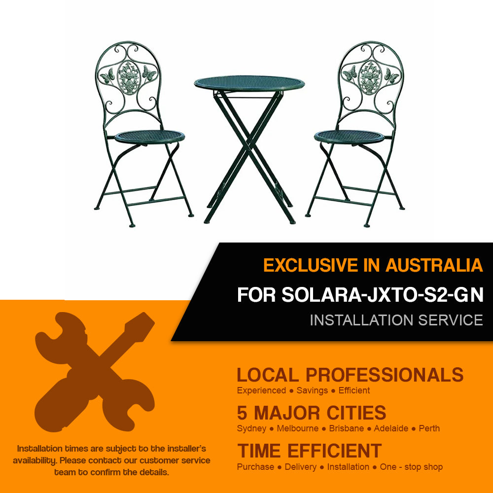 Installation Service For : SOLARA-JXTO-S2-GN