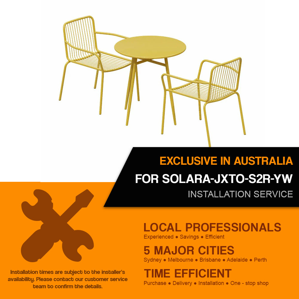 Installation Service For : SOLARA-JXTO-S2R-YW