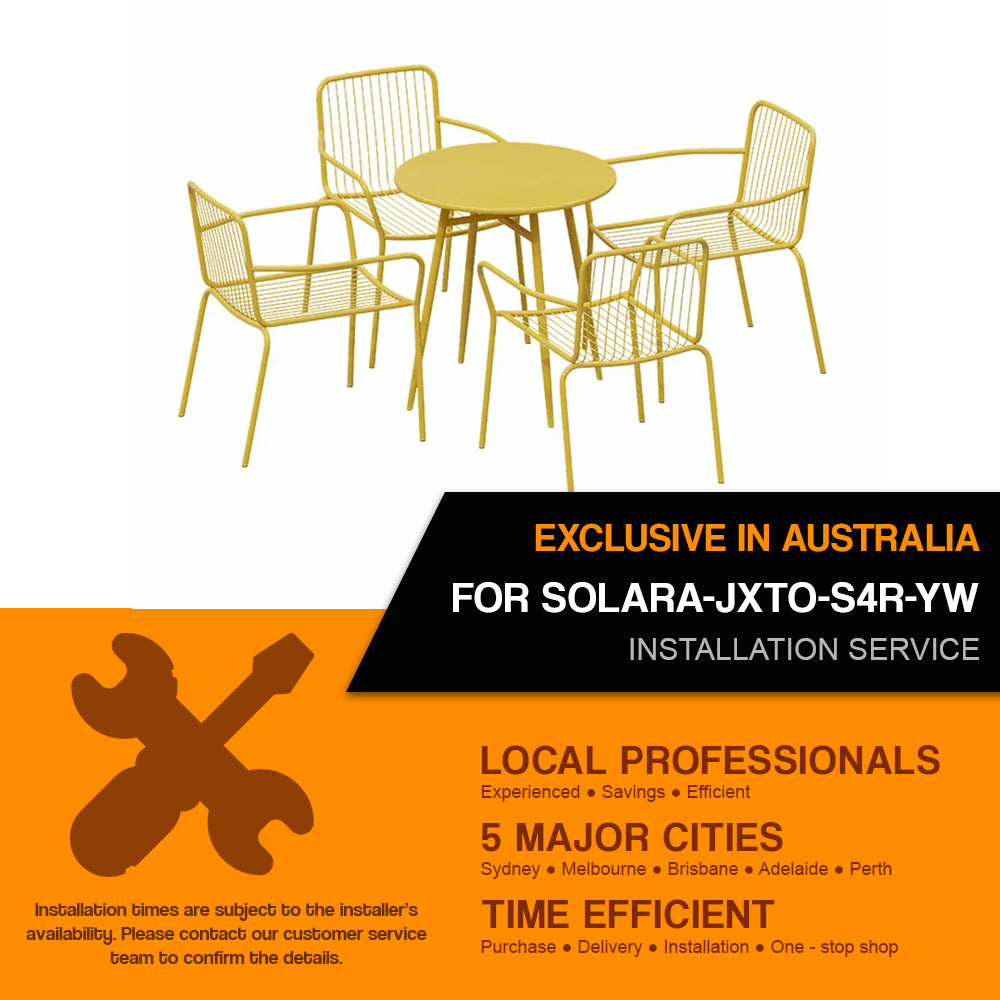 Installation Service For : SOLARA-JXTO-S4R-YW