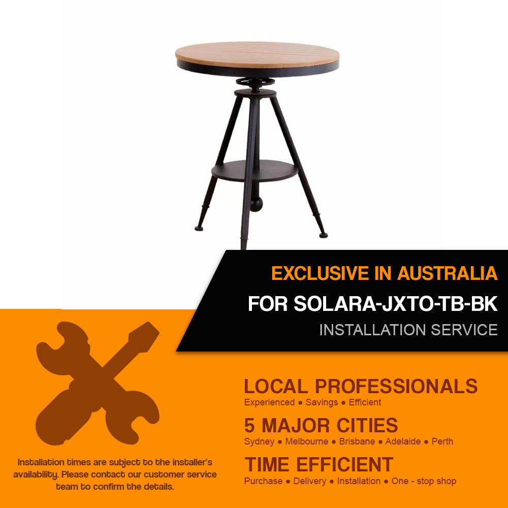 Installation Service For : SOLARA-JXTO-TB-BK