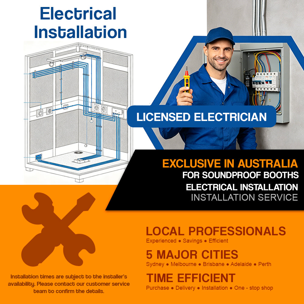 Installation Service For : Soundproof Room Electrical System