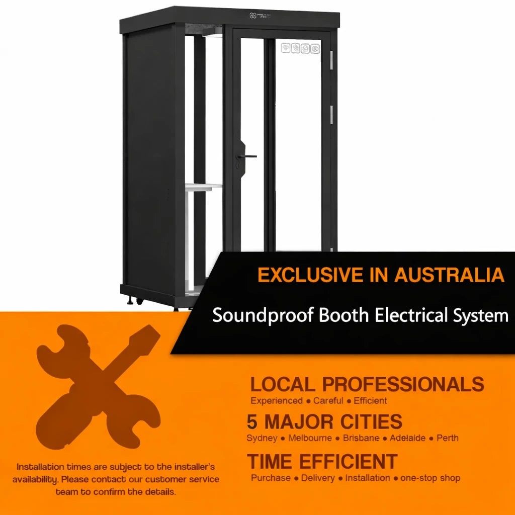 Installation Service For : Soundproof Booth Electrical System