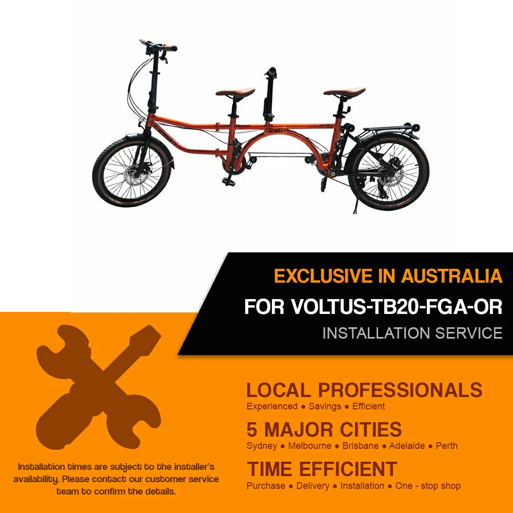 Installation Service For : VOLTUS-TB20-FGA-OR