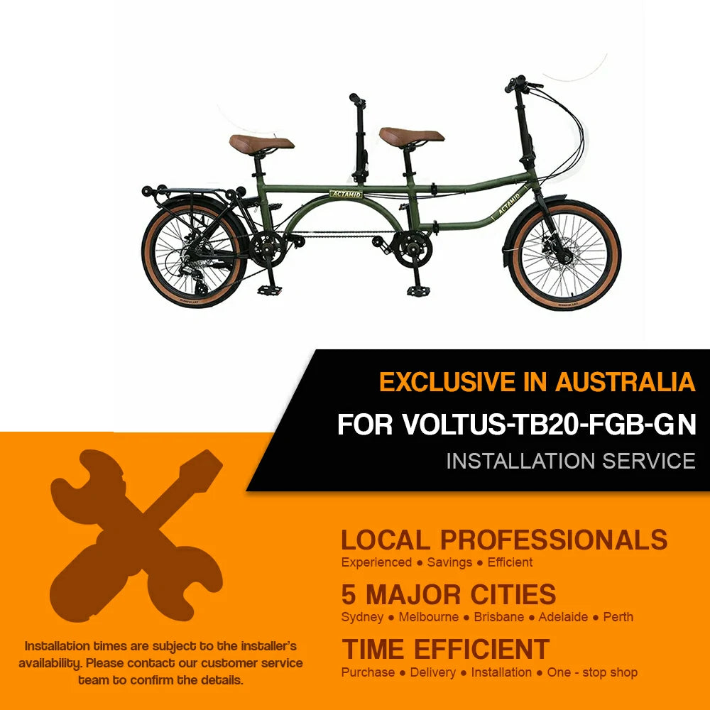 Installation Service For : VOLTUS-TB20-FGB-GN