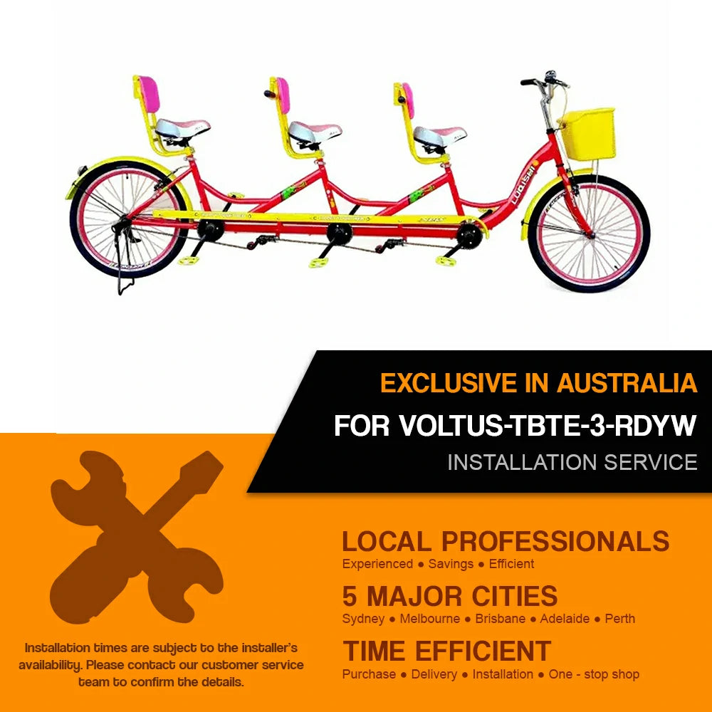 Installation Service For : VOLTUS-TBTE-3-RDYW