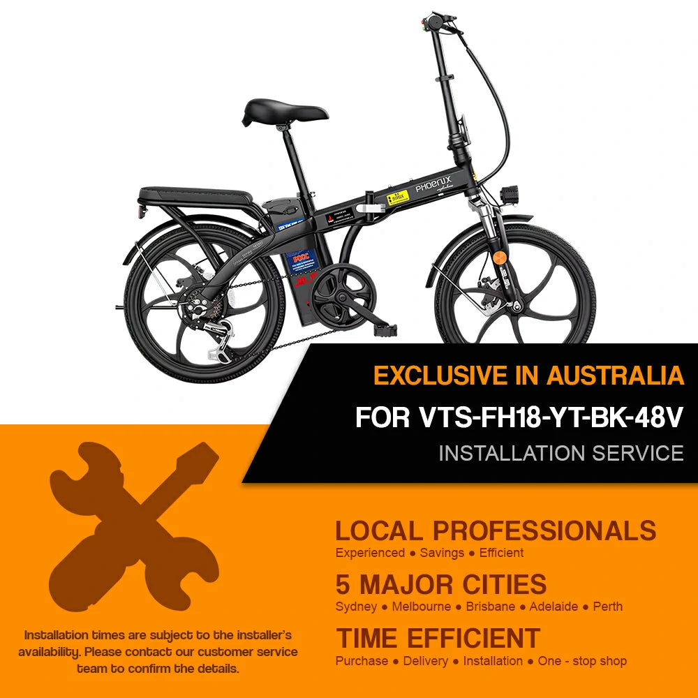 Installation Service For : VTS-FH18-YT-BK-48V