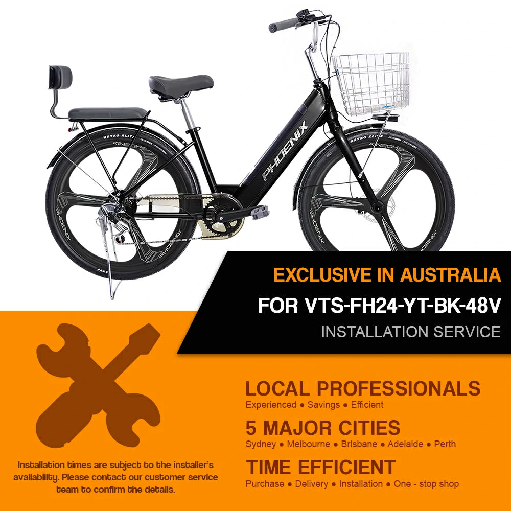 Installation Service For : VTS-FH24-YT-BK-48V