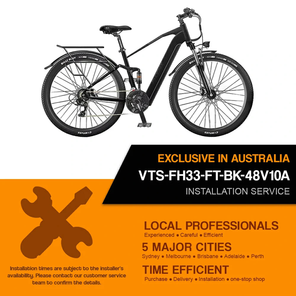 Installation Service For : VTS-FH33-FT-BK-48V10A