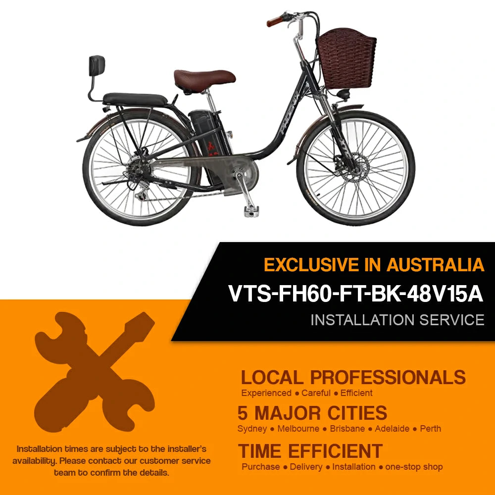 Installation Service For : VTS-FH60-FT-BK-48V15A