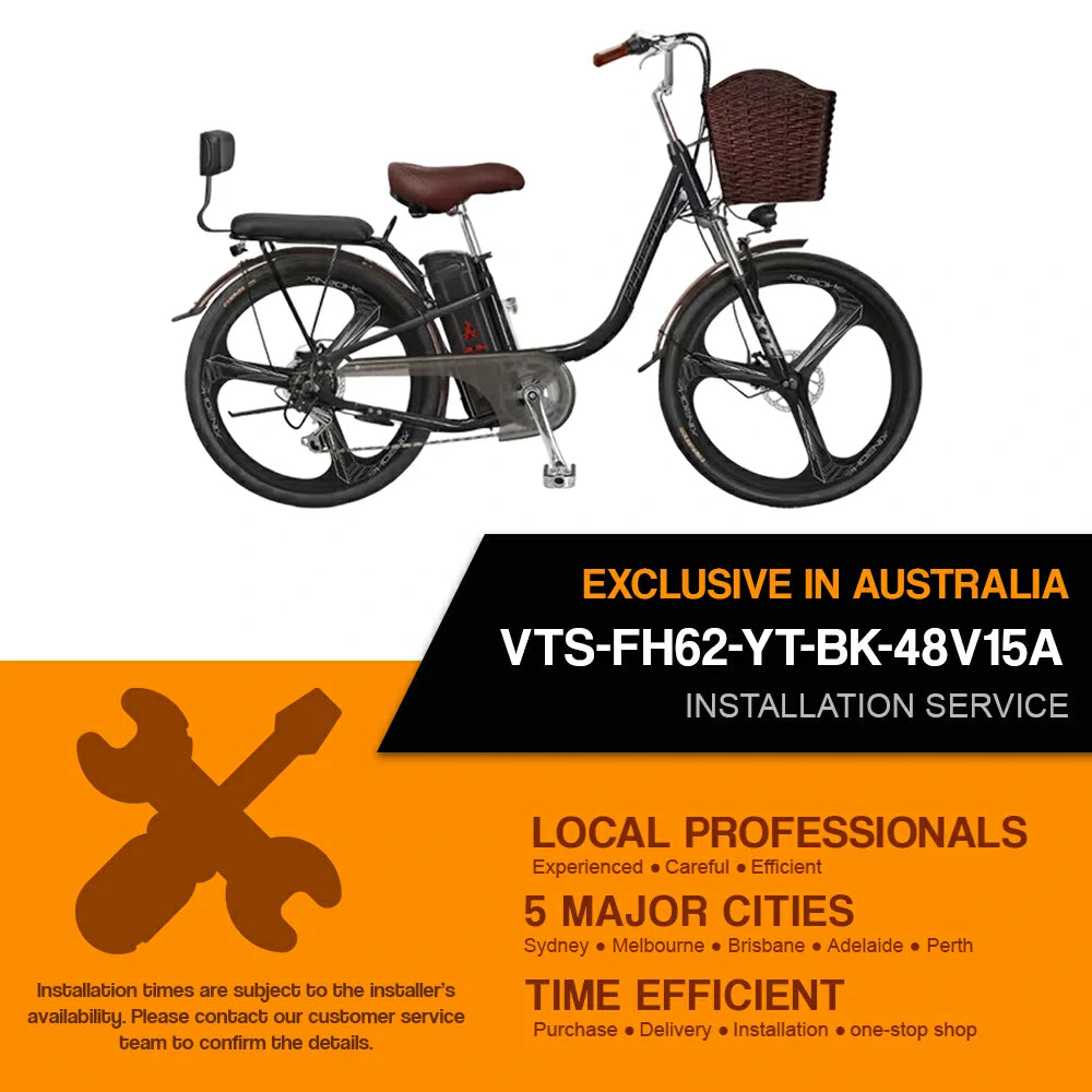 Installation Service For : VTS-FH62-YT-BK-48V15A