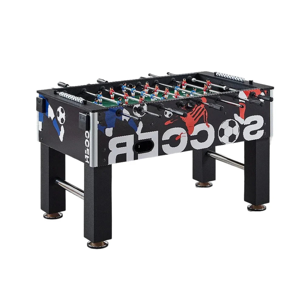 KICKSY GTST021 5FT MDF Foosball Adult 8-Rod Foosball Table with Cup Holders