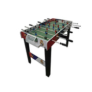 KICKSY 1.2M Foosball Table with 8-Rod Control and Football Theme for Game Room - Black