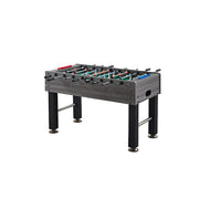 KICKSY 1.4M Large Foosball Table with MDF Woodgrain Frame for Home Game Room - Grey
