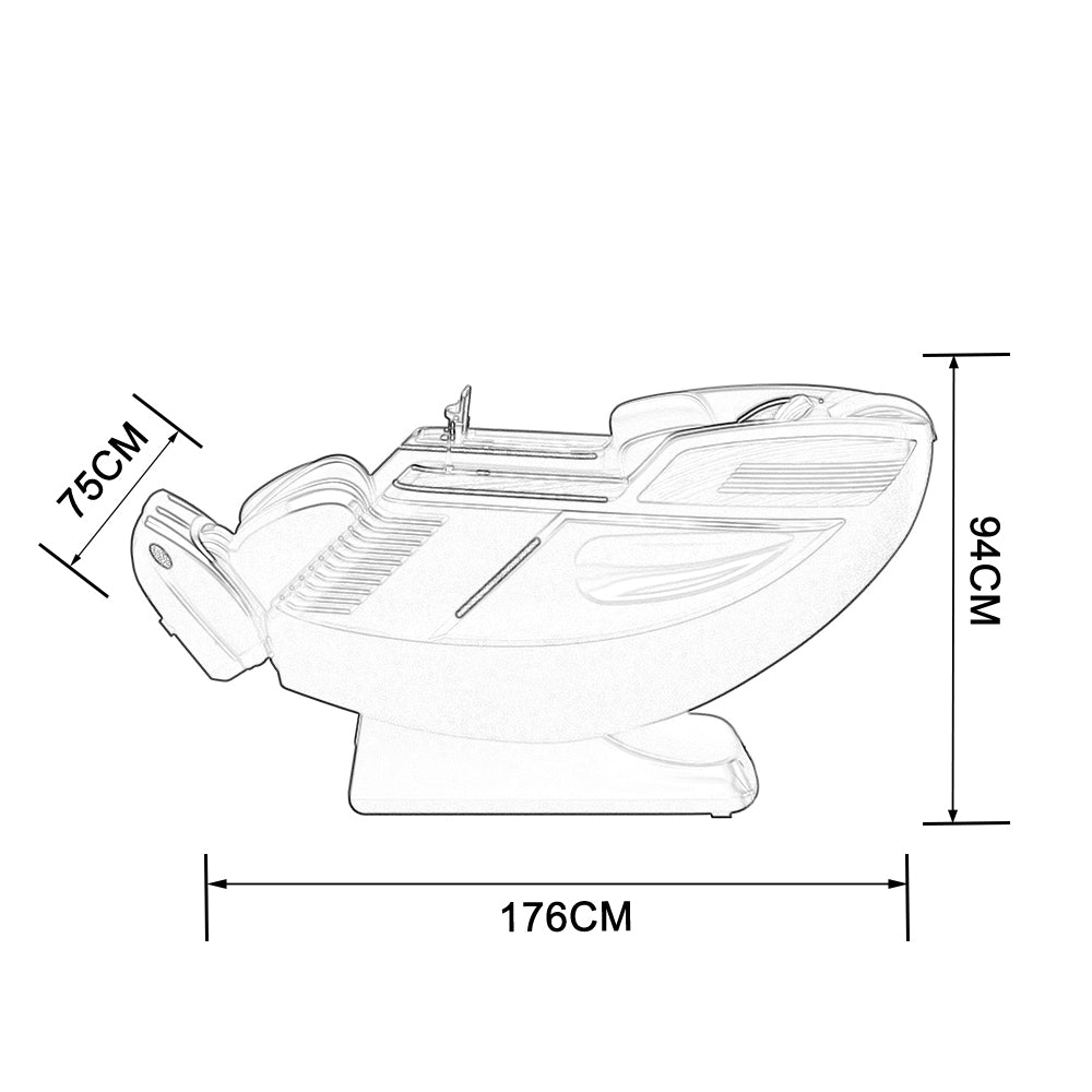 RELAXA L39 SL Guide Rail HIFI Bluetooth Musical Electric Massage Chair