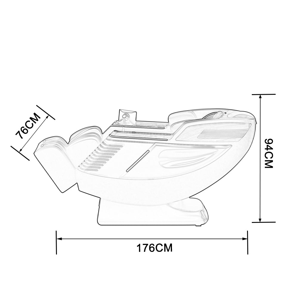 RELAXA L39 SL Guide Rail HIFI Bluetooth Musical Electric Massage Chair