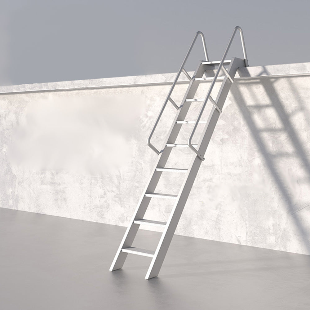 GROVIA 7/ 9/ 12/15-step Aluminum Alloy Ladder Household Stairs - Silver