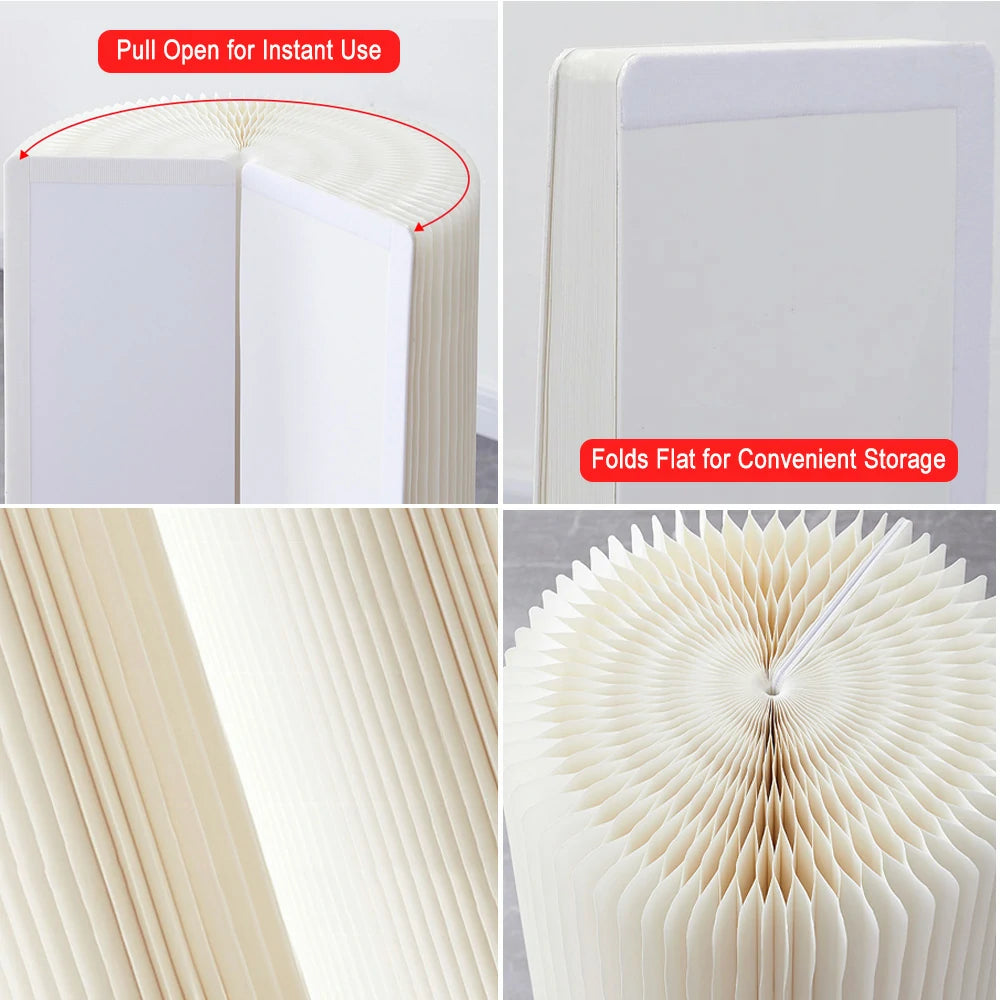 LIVARA Cardboard Cylinder Display Stand – Lightweight, Eco-Friendly Round Showcase for Retail or Exhibitions - White