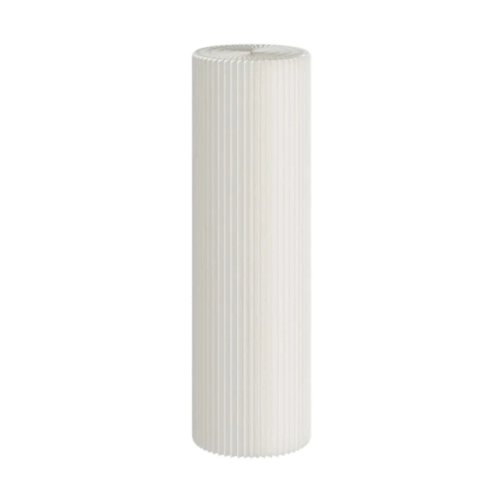 LIVARA Cardboard Cylinder Display Stand – Lightweight, Eco-Friendly Round Showcase for Retail or Exhibitions - White