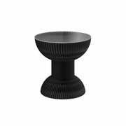 LIVARA 50/70/95cm Paper Folding Round Table Tea Table - Black