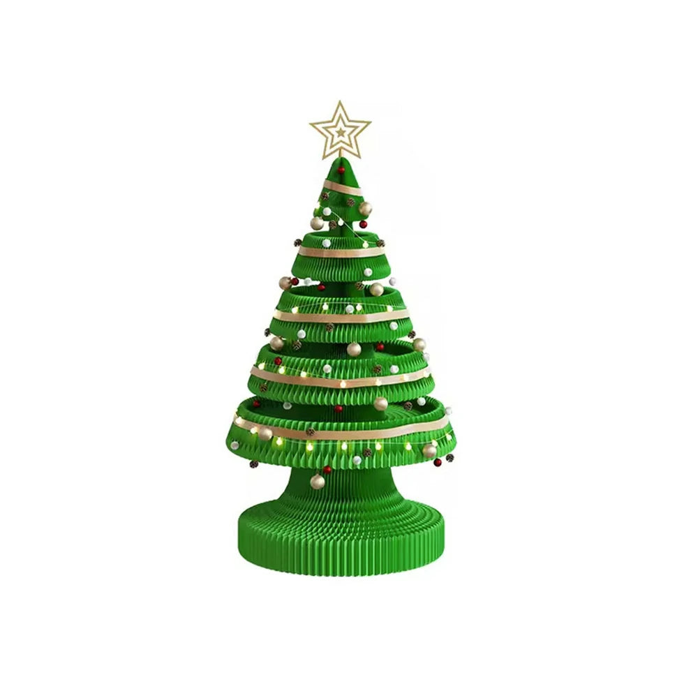 LIVARA Foldable Christmas Tree Decor 147/240cm Holiday Decoration for Home, Party & Retail Display - Green