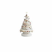LIVARA Foldable Christmas Tree Decor 53/75/100cm Holiday Decoration for Home, Party & Retail Display - White